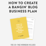 online blog business plan